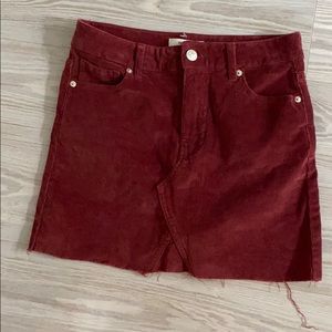 Forever 21 corduroy skirt